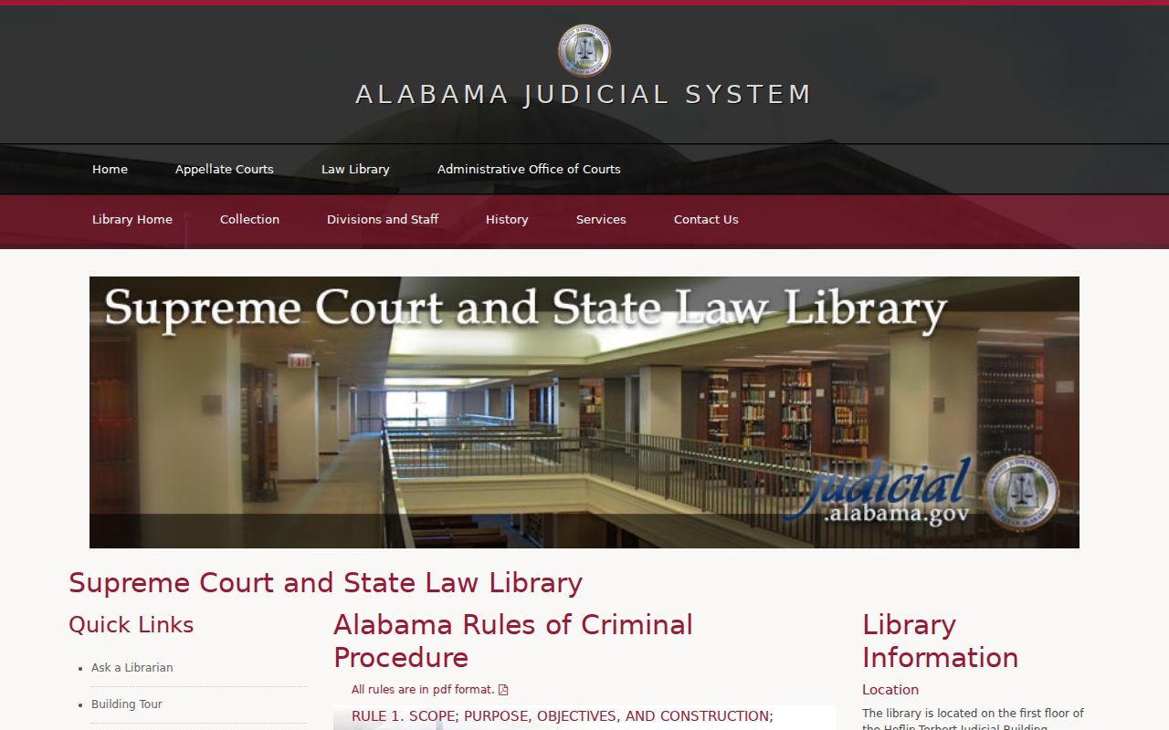 Conecuh County criminal docket access through Alabama criminal procedure rules